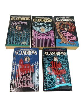VC Andrews Casteel Series Books Set Complete Keyhole Covers Heaven First Print